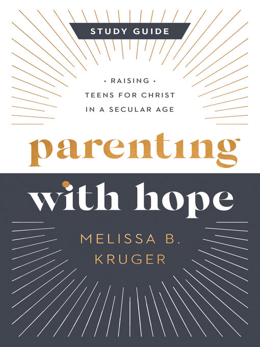 Cover image for Parenting with Hope Study Guide